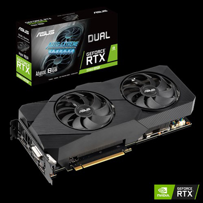 ASUS GeForce DUAL RTX2060 SUPER A8G EVO 8GB GDDR6 256Bit DX12