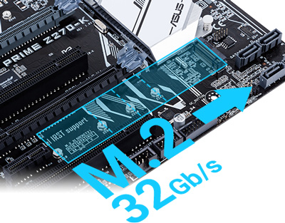 ASUS PRIME Z270-K Intel Z270 Soket 1151 DDR4 3866MHz(OC) USB3.1