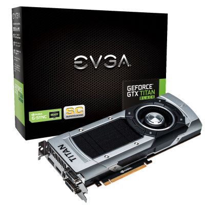 Evga GTX TITAN BLACK S.C. GDDR5 6GB 384Bit Nvidia GeForce DX11.2