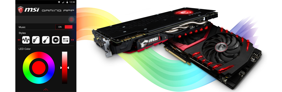 MSI GeForce GTX1080 GAMING X+ 8G 8GB GDDR5X 256Bit Nvidia DX12